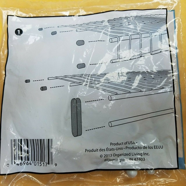Organized Living End Caps Asst 28pk Wht For Sale Online Ebay