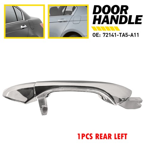 1-8PCS Rear Driver Passenger Exterior Door Handle For 2008-2012 Honda Accord K - Foto 16 di 36