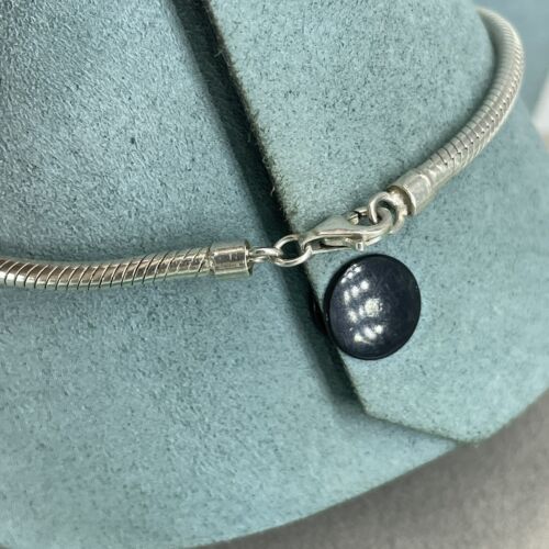 925 Sterling Silber Bettelarmband Schlangenkette Gliederkette Starter 8'' - Bild 6 von 9