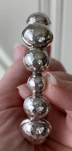 IPPOLITA Sterling Silver 925 Rock Candy Mini Lollipop Hammered Bangle Bracelet - Picture 16 of 23