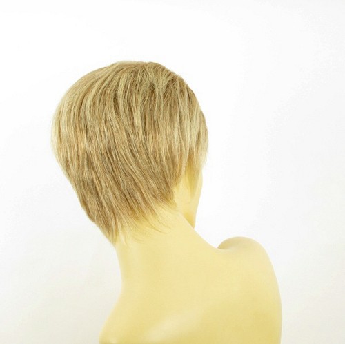 Perruque femme courte blond clair cuivré méché blond clair ELSA 27t613 - Imagen 6 de 8