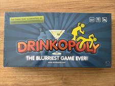 Drinkopoly Drinking Board Game Adult Fun Party Game, New 