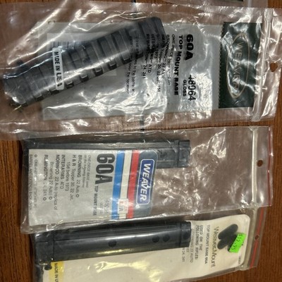 NOS Weaver 60A Top Mount Base 48064, Browning, H&R, Remington, Interarms (bn)