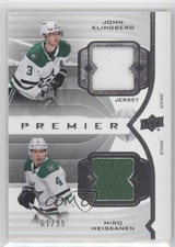 2020 Premier Dual Jersey Relics 61/99 John Klingberg Miro Heiskanen #PD-KH 2d8