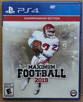 Doug Flutie's Maximum Football 2019 Sony PS4 Championship Edition Tested!