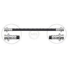2x Bremsschlauch hinten für Nissan Qashqai 2 J11 | 23807332