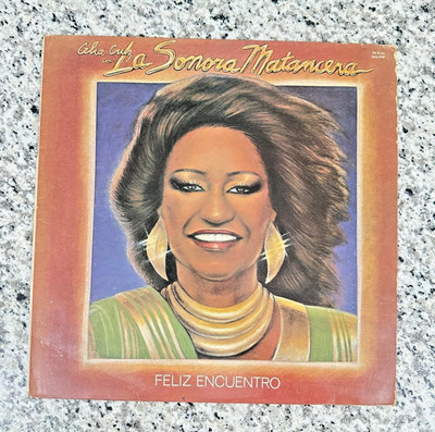Celia Cruz Con La Sonora Matancera    Feliz Encuentro [1982] Vinyl LP Barbaro