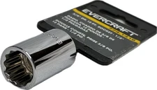 Evercraft 3/8" Dr. 12 Pt. Socket - 1/2"        774-1416