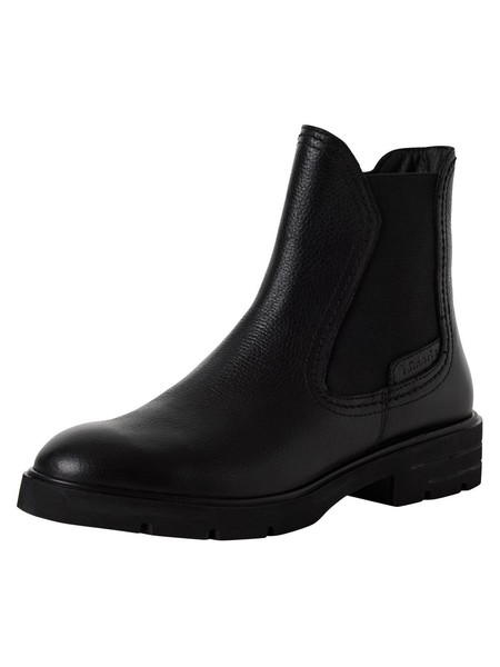 Damen Stiefel Tamaris Schwarz GrößE 42, Leder, Modisch, Bequem-image
