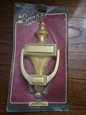 IVES Artisan Collection Solid Brass Door Knocker  New 6.25”