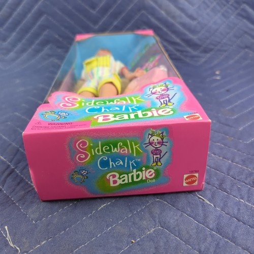 Sidewalk Chalk Barbie Doll Special Edition Mattel New - Picture 6 of 6