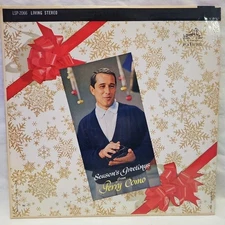 Season's Greetings From Perrt Como RCA Victor XMAS 1959