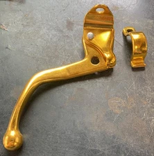 NOS Front Prebent Old School BMX Bike Gold Brake Lever