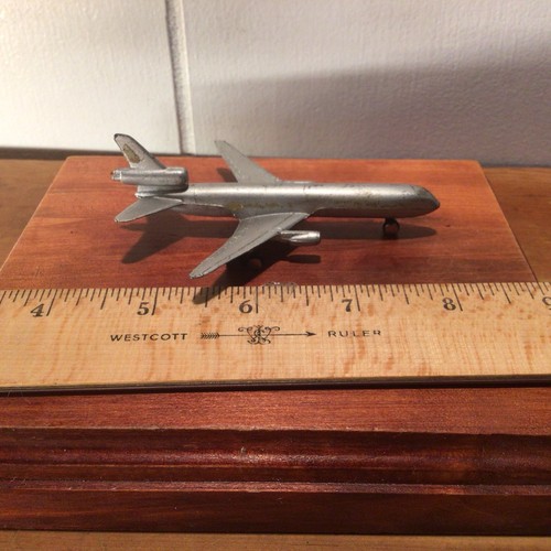 Zylmex American Airlines A115 DC-10 Diecast Jet Airplane Hong Kong 4” - Afbeelding 8 van 10