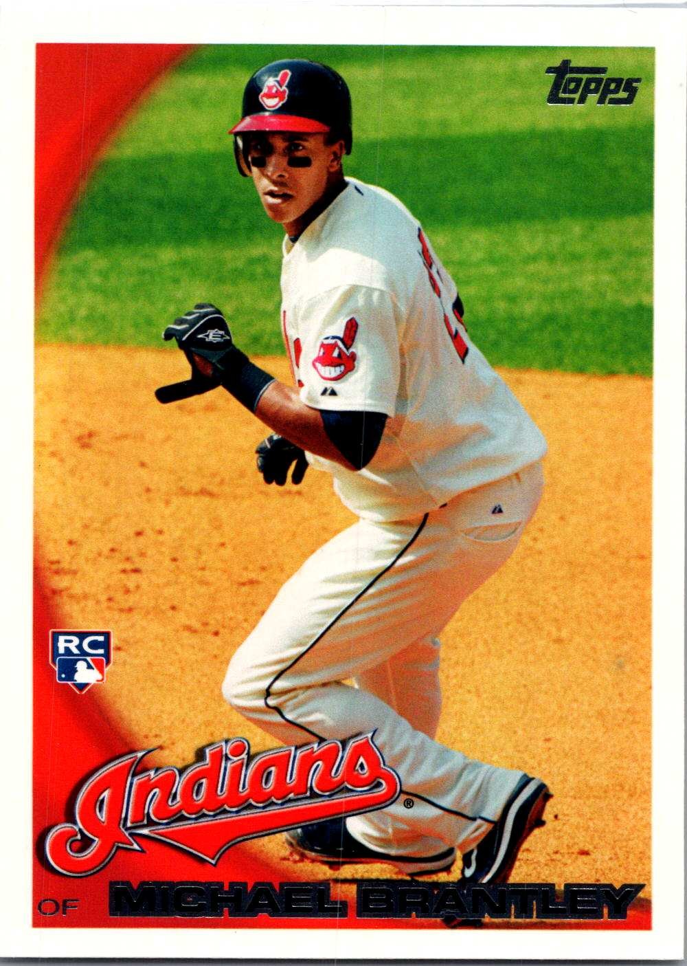Michael Brantley #270 2010 Topps Rookie Cleveland Indians
