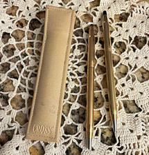 Cross 2-Piece Pen Set with Leather Pouch/Case
