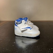 L.A. GEAR Blue White Vintage Hightop Sneakers Toddler Bag Boys Size 2C