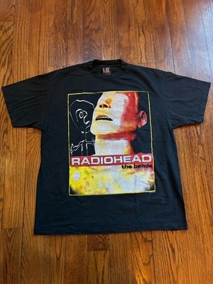 GRAIL Vintage 1995 Radiohead The Bends T-Shirt Giant by Tee Jays