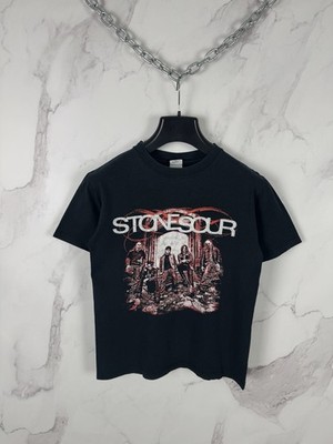 Vintage 2006 Stone Sour This Is Where It Begins Logo T-Shirt Size S