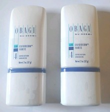 2 New Obagi Nu-Derm Exfoderm Forte Lotion 2oz. Per Bottle