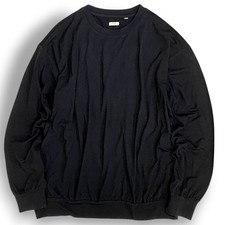 Nanamica Japan Wool Jersey Crew Neck L/S Tee Super120 Mens XL Used