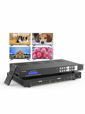 MT-VIKI 8K@60Hz HDMI Matrix Switch 4 in 4 Out HDMI 2.1 Matrix Switcher
