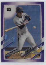 2021 Chrome NPB Nippon Professional Baseball Purple Refractor Kendai Gen 1e6r