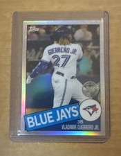Vladimir Guerrero Jr. 2020 Topps Chrome 1985 35th Anniversary 85TC-6 Blue Jays