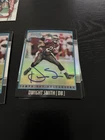 Buccaneers Dwight Smith signed Bowman Chrome 2001 Card