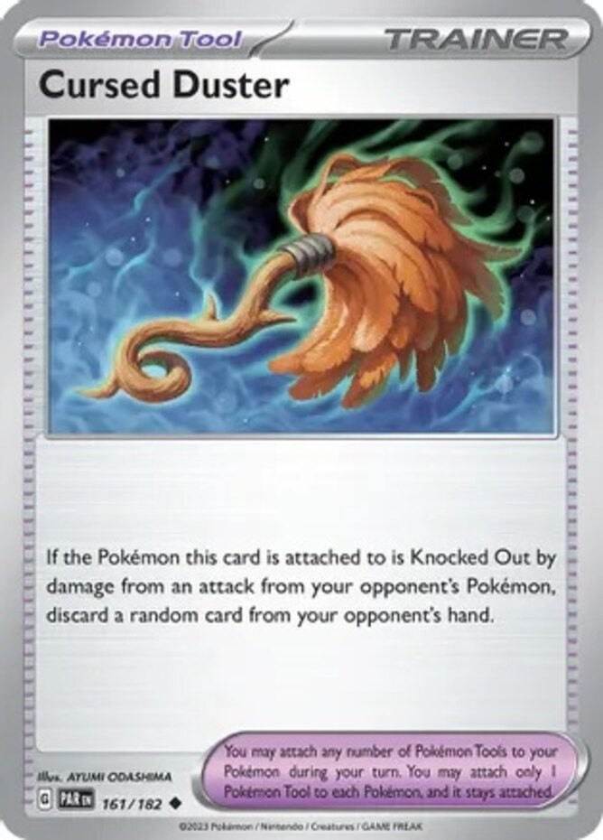 Cursed Duster - 161/182 - Uncommon - Reverse Holo - Near Mint