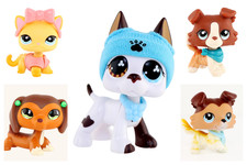 5Pcs LPS Dog Cat Dachshund Great Dane Rare Figure Kid Collectible Playset Gift