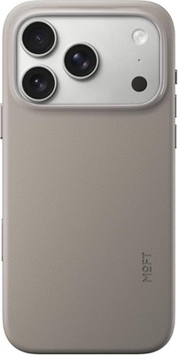 MOFT MOVAS Snap Case für iPhone 17 Pro, MagSafe kompatibel, Soft-Touch Vegan Lea