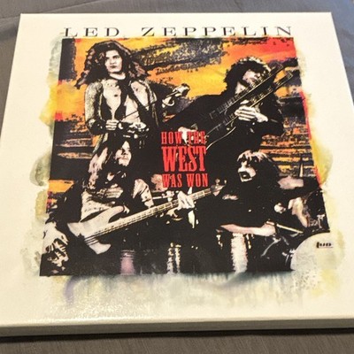 Led Zeppelin How the West Was Won Live Vinyl Box Set.