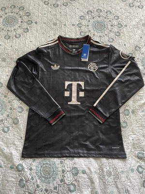 Bayern Munich 25/26 Third Jersey Long Sleeve Slim Large (Fits Regular Medium)