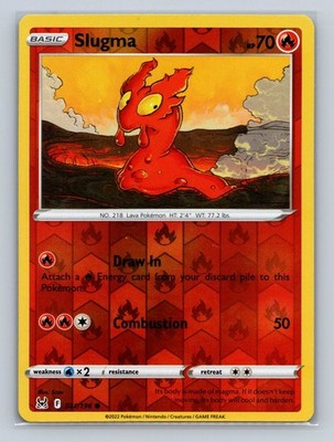SWSH11: Lost Origin #021/196 Slugma Reverse Holo