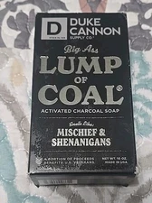 Duke Cannon Supply Co. Lump of Charcoal Big Brick Bar Soap 10 oz 