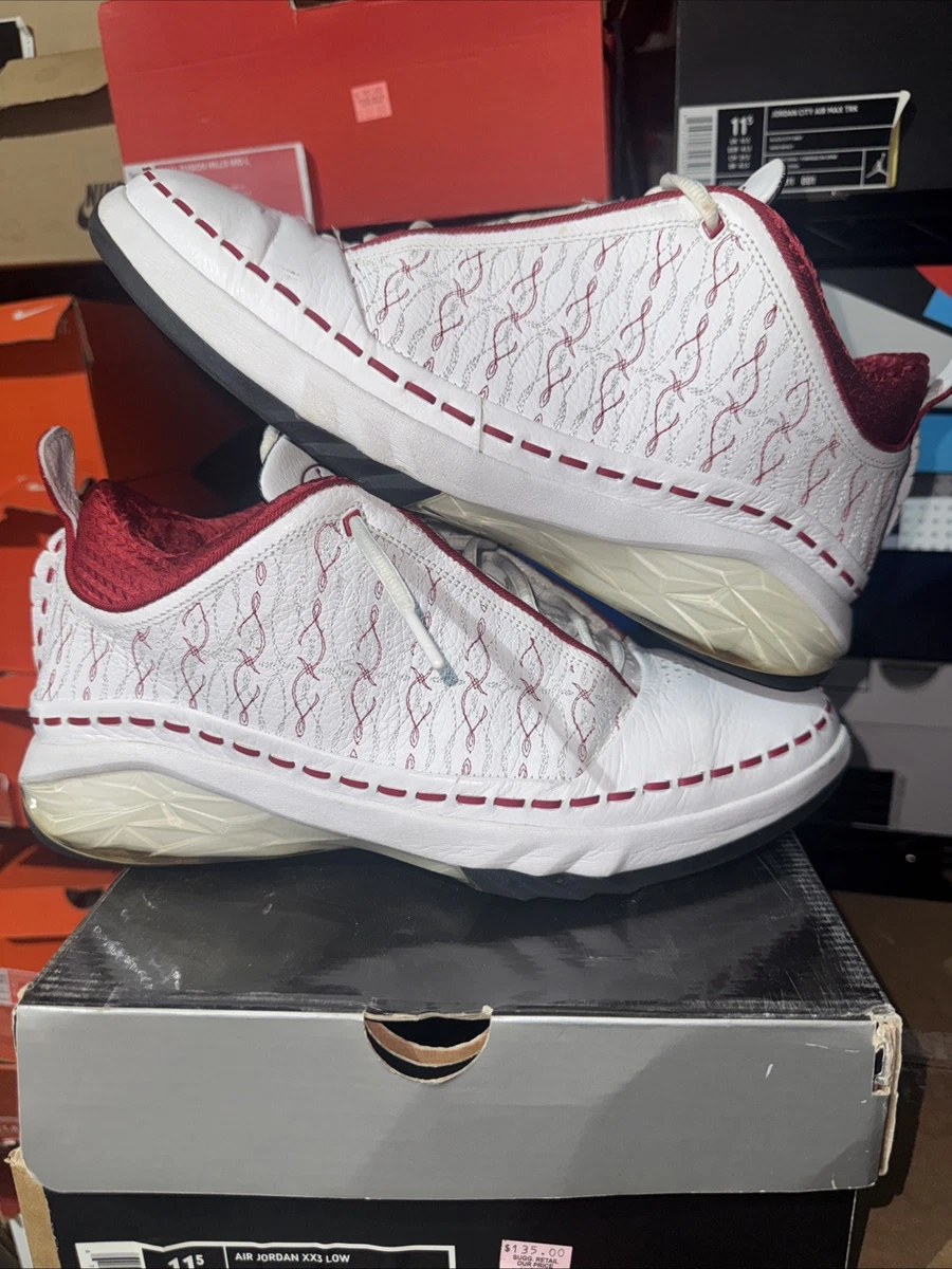Jordan 23 OG Low White Varsity Red - огромный выбор по лучшим