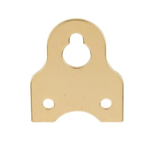 HIGHPOINT Picture Frame/Mirror Wall Hanger 5-piece Polished Brass Finish with Sc