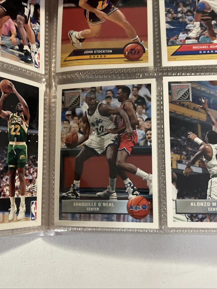 Juego de 50 cartas de baloncesto McDonalds Upper Deck 1992-93 Shaq RC Jordan ¡¡ÁLBUM HOLO!!! Foto 3 de 4