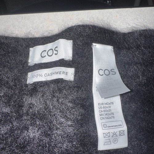 COS Cashmere Triangle Shawl Wrap Scarf | eBay