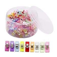 150 PCS Multipurpose Sewing Clips, Clips for Sewing, Quilting Clips for Fabric 