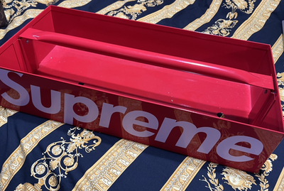 AUTHENTIC New Mac Tools X SUPREME Tote Tray Tool Box Organizer W