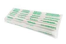 200 Pack Agave Fiber Straws Bio Preferred, Eco-friendly Alternative to Plasti...