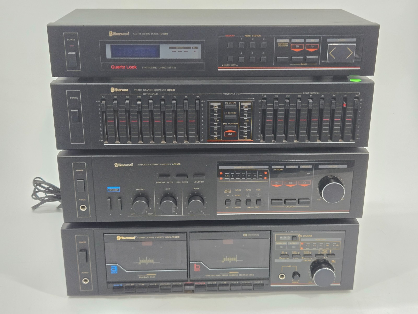 Sherwood AD-260 vintage audio equipment - eBay listing photo 4