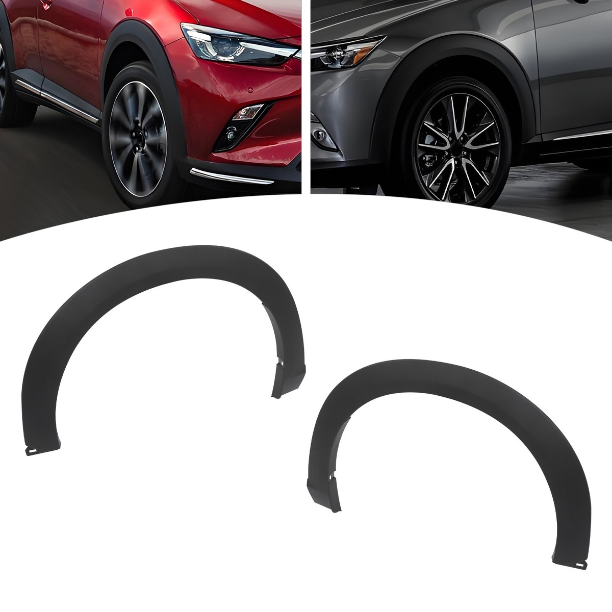 Front Fender Trims Front Left & Right Side For 2016-2022 Mazda CX