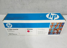 HP CC533A 304A Magenta Toner Cartridge Genuine New OEM Sealed Box Free Ship