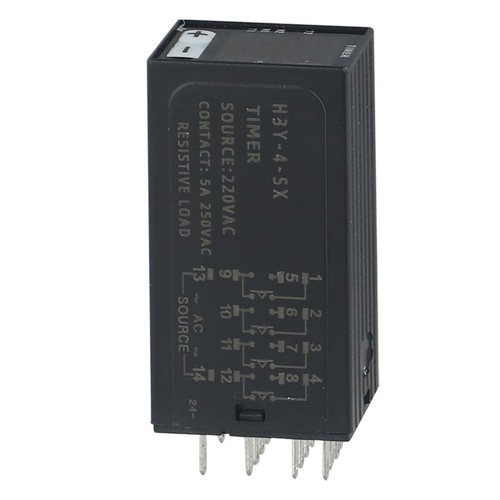 H3Y 4 SX Digital Time Relay with Large Capacity Pins 14 Pins Adjustable Delay - Picture 22 of 43