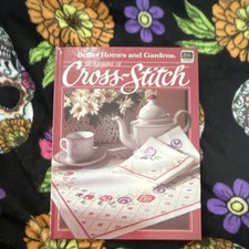 Better Homes and Gardens The Pleasures of Cross-Stitch Sampler Book Hardcover