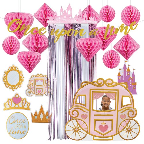 Fun Express Prinzessin Party Premium Dekoration Kit - 21 Stck. - Bild 1 von 2