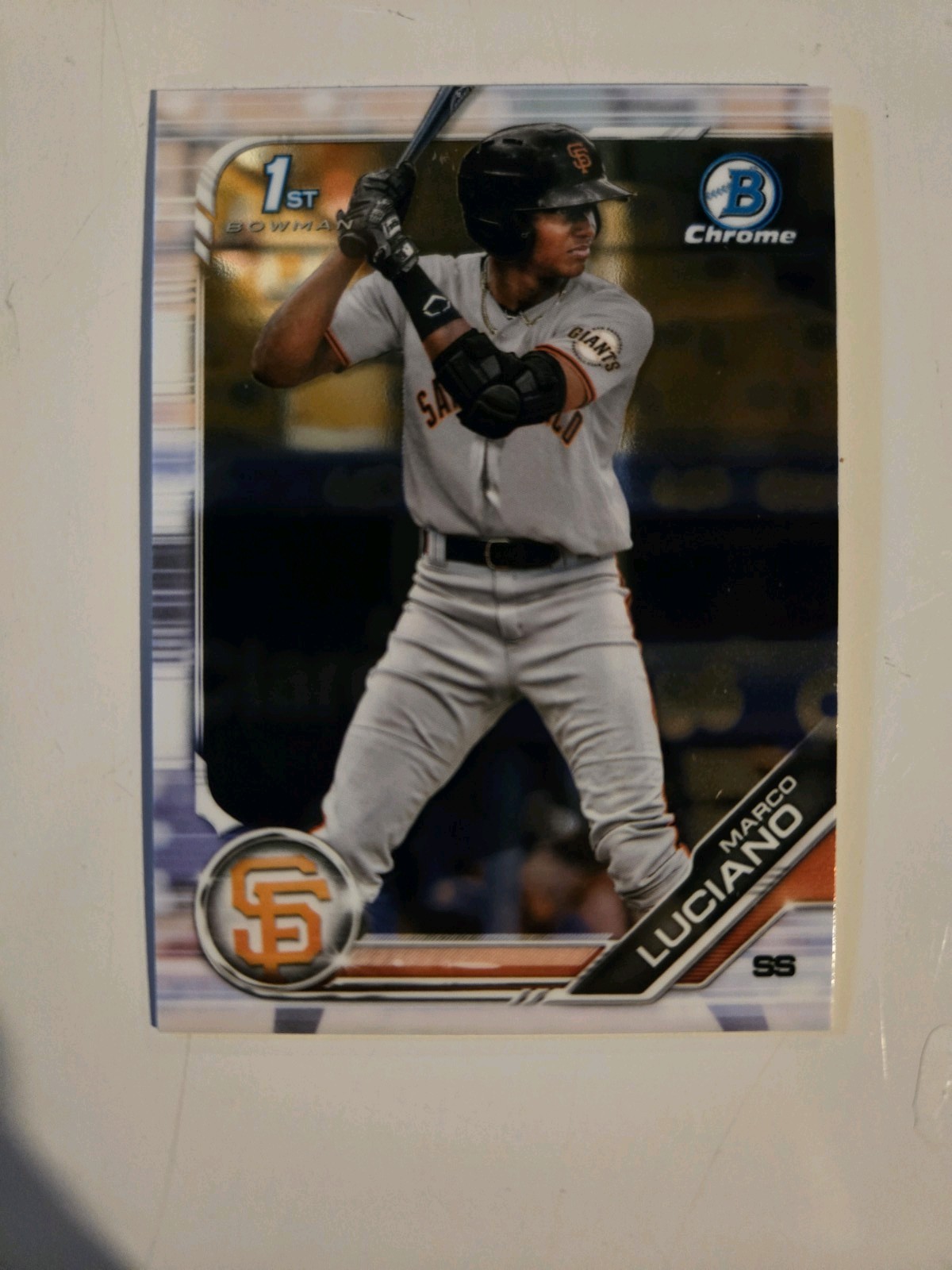 2019 Bowman Chrome Prospects Marco Luciano #BCP-82 1st Bowman!